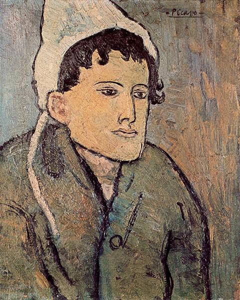 Pablo Picasso Oil Paintings Woman With Cap Femme Dans Un Bonnet